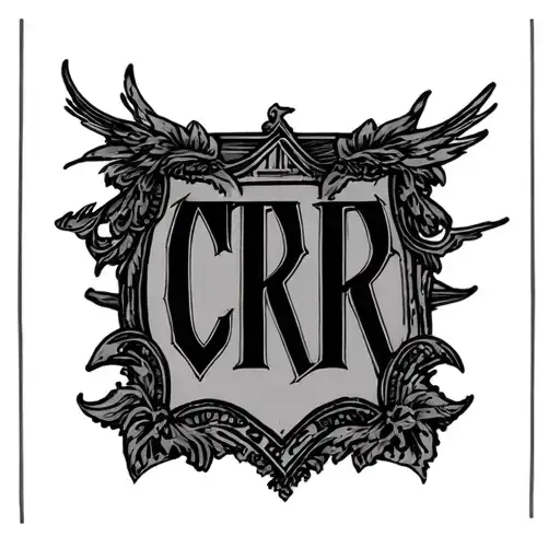 March 19 2024 In Roman Numerals With The Initials Crr In The Background