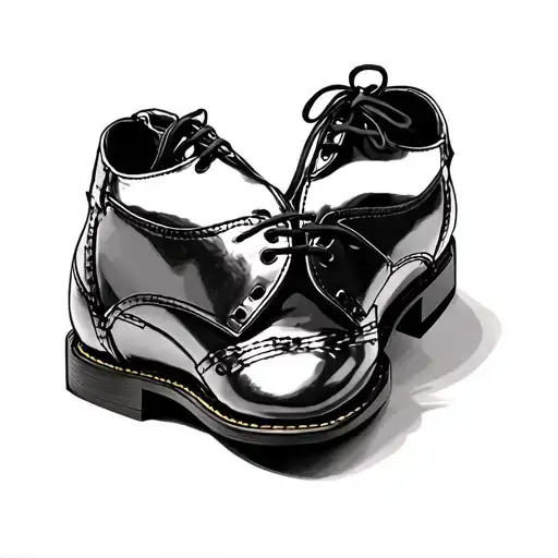 Elegant Shoes With Bigote