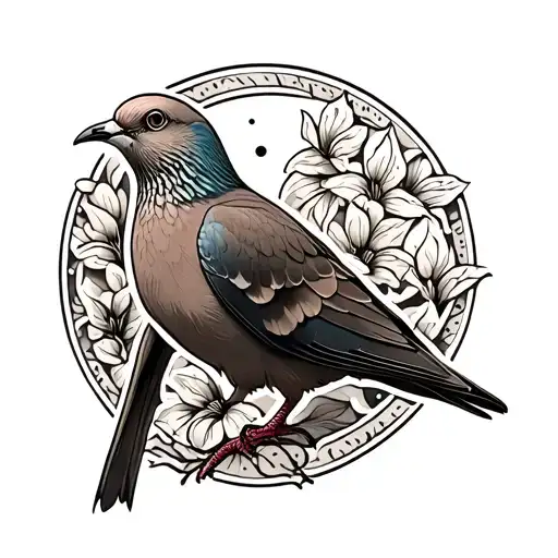 Morning Dove Perched