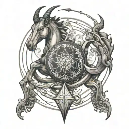 Sagittarius Cancer Aries Pisces Scorpio Zodiac Tatto