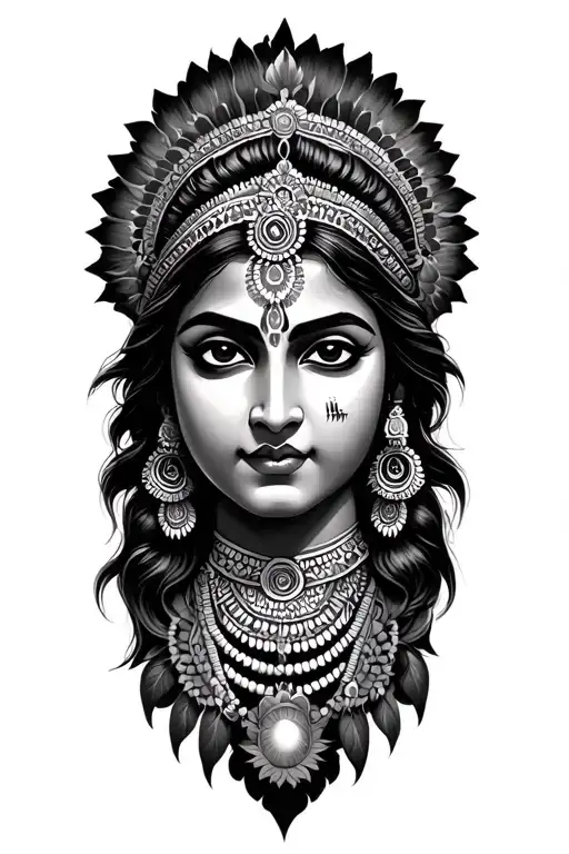 Indian Mythology Integrated With Spaceage Design