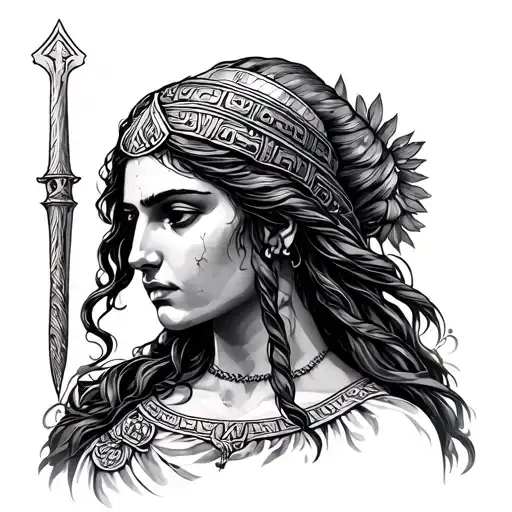 Punished And Athena Greek Goddess