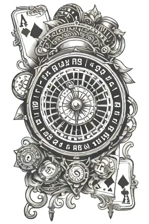 Casino Card Game Roulette