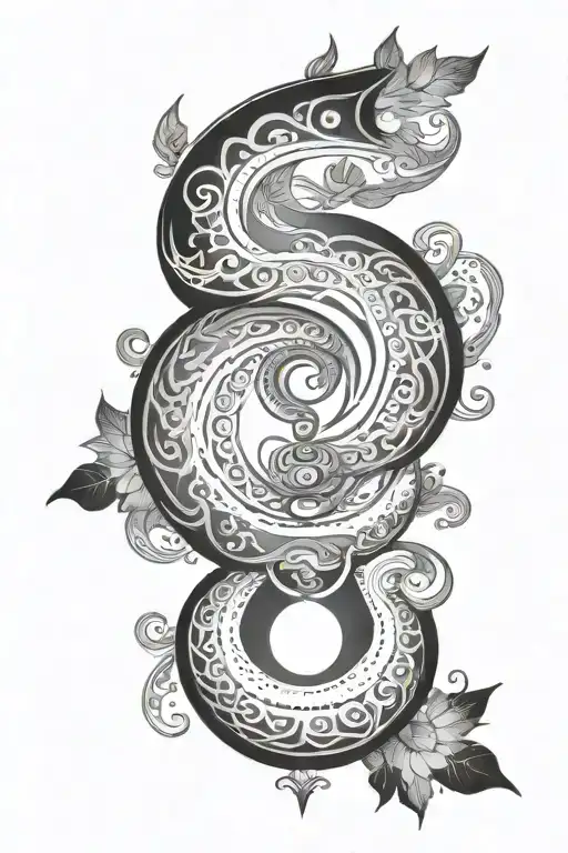 Kundalini Spiral With Halo