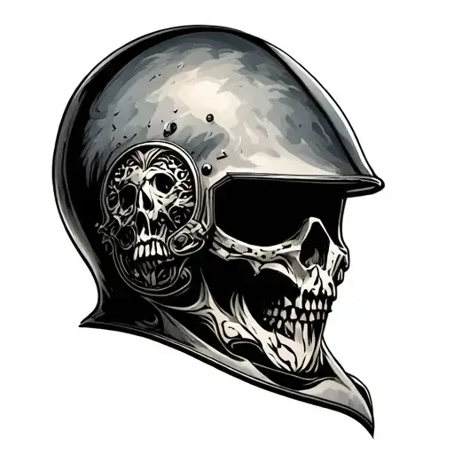 Helm With A Naked