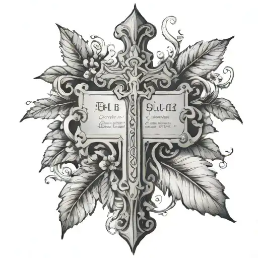 Bible Verse With Cross