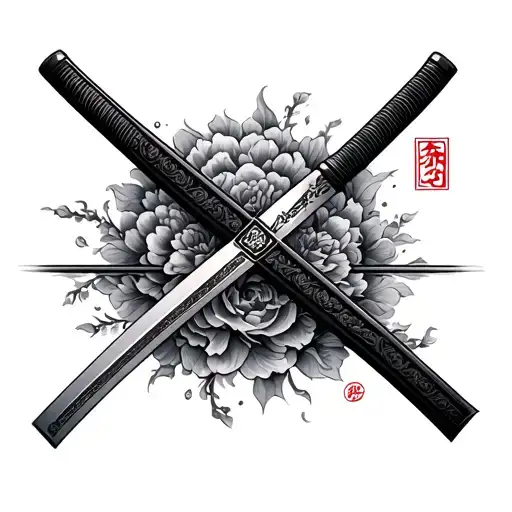A Katana And Its Cover