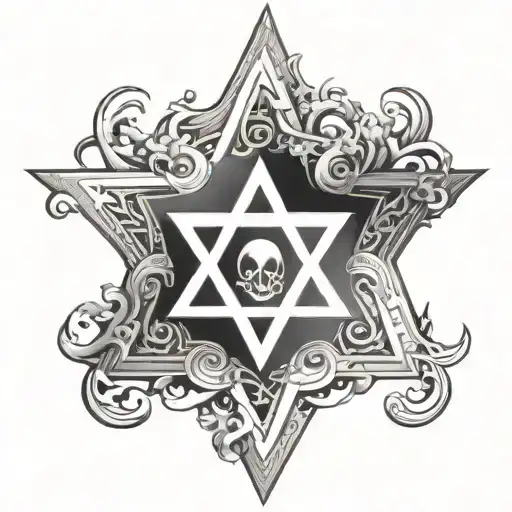 Jewish Star And Symbols