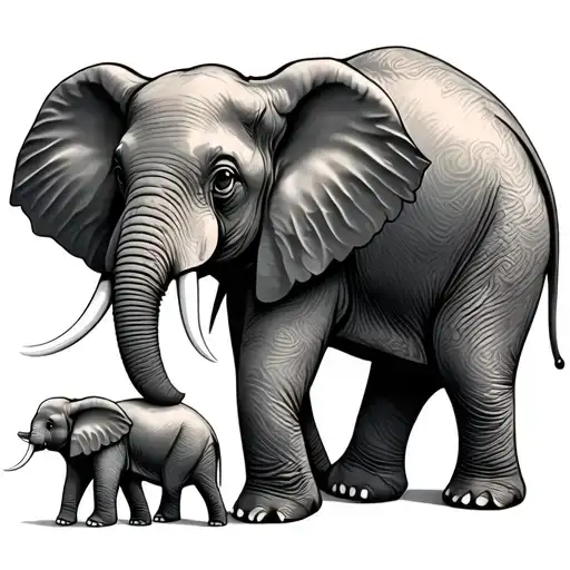 Family Elephant