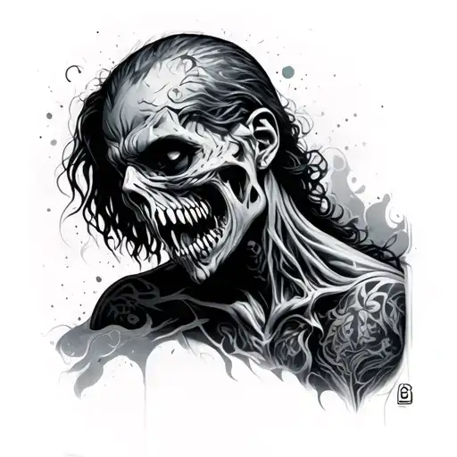 Human Body With Rage