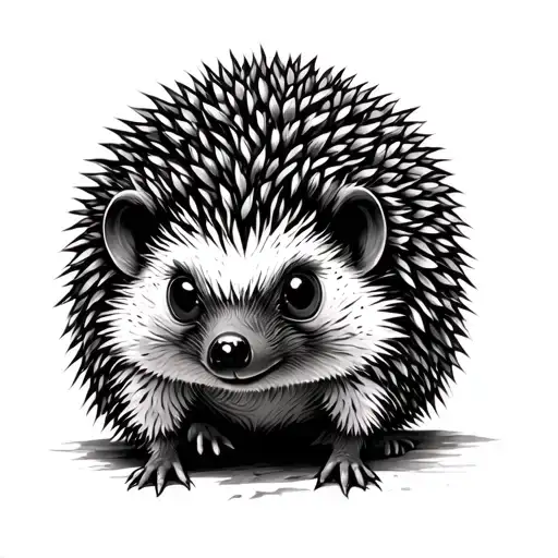 Defenseless Hedgehog That Represents A Period Of Childhood Where I Was Bullied