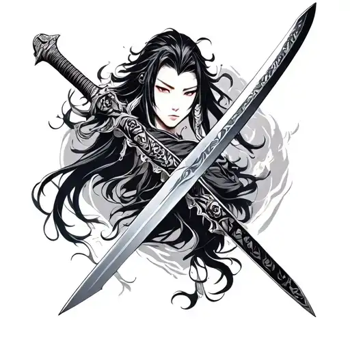 Tengen Uzui And Tomioka Sword