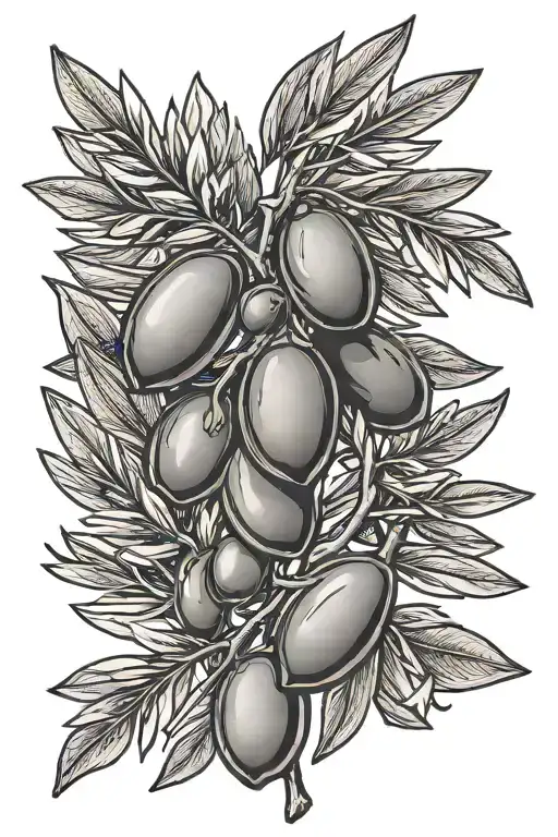 Three Olive Branches