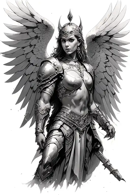 Armored Battle Angel Of God