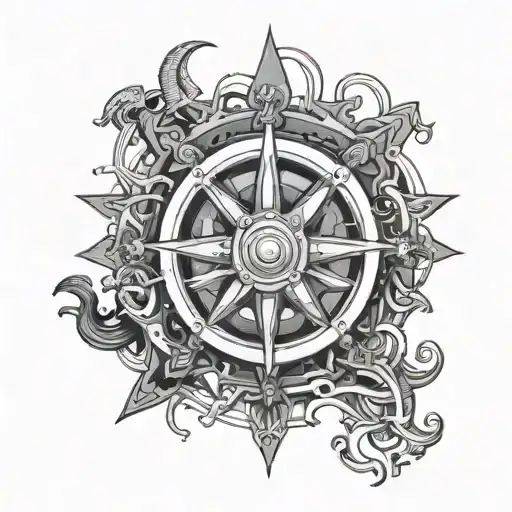 Ahncor And Steering Wheel Surrounded