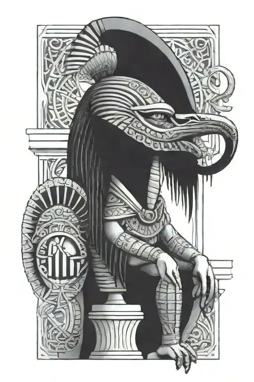 Egyptian God Thoth