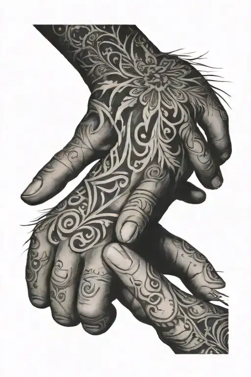 Hands Reaching