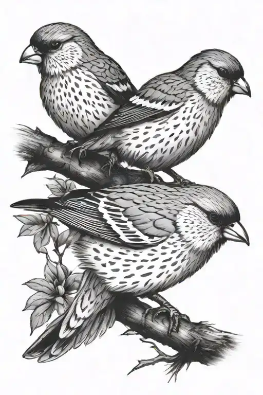 3 Finch Birds