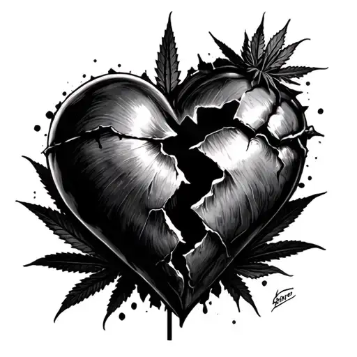 A Broken Heart High Off Weed