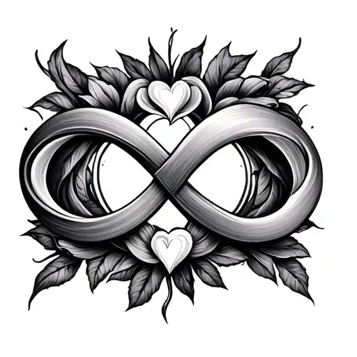 Love Life Infinity Symbol Made