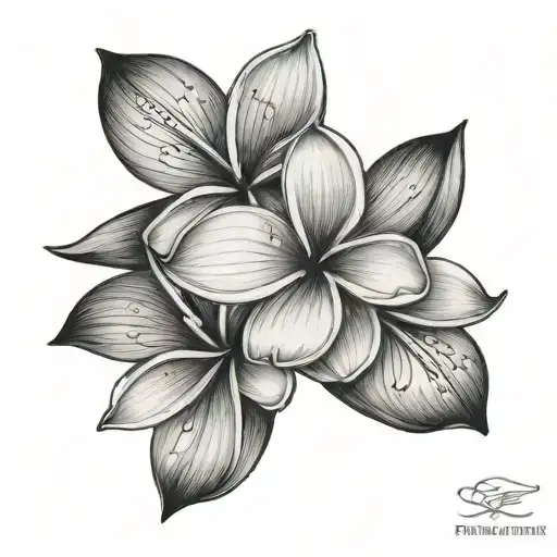 Frangipani Flower