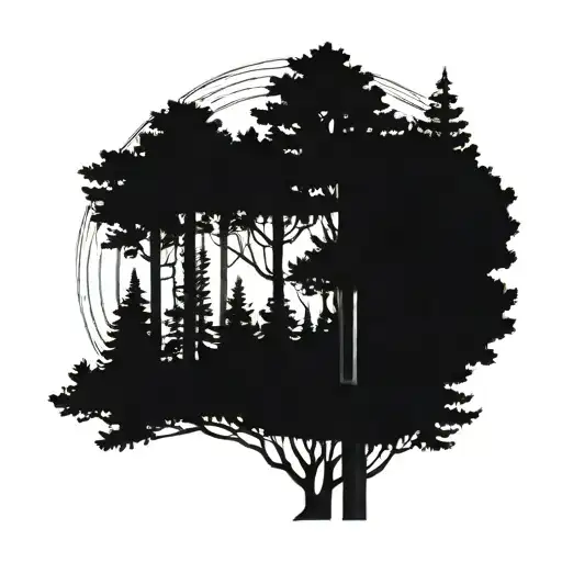 Woods Trees