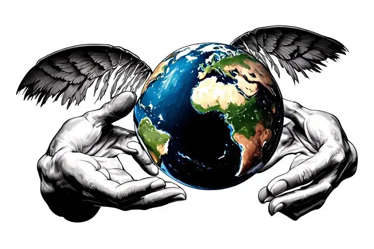 Atlas Holding World Pouted On Top