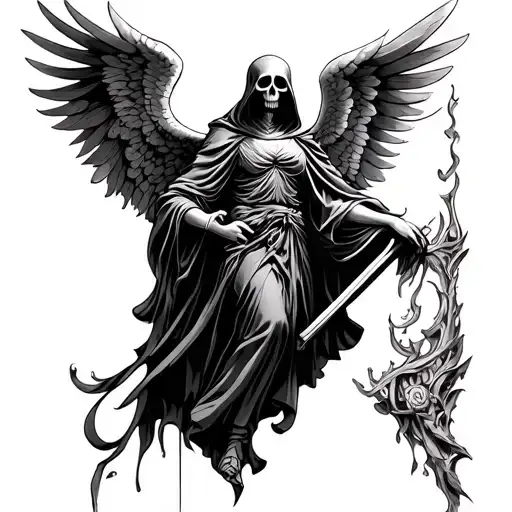 Grim Reaper Angel