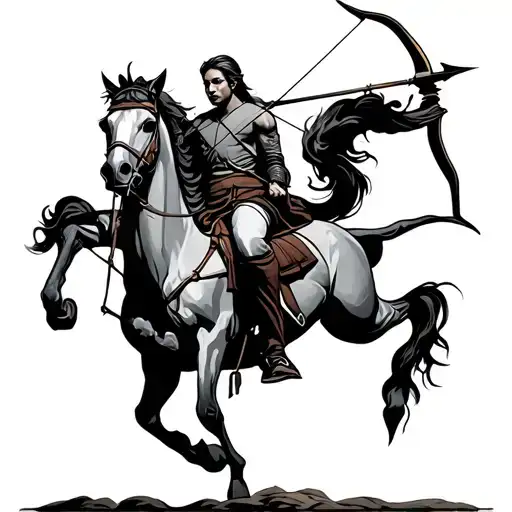Sagittarius Archer Riding