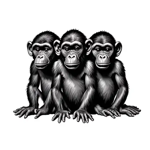 3 Wise Monkeys