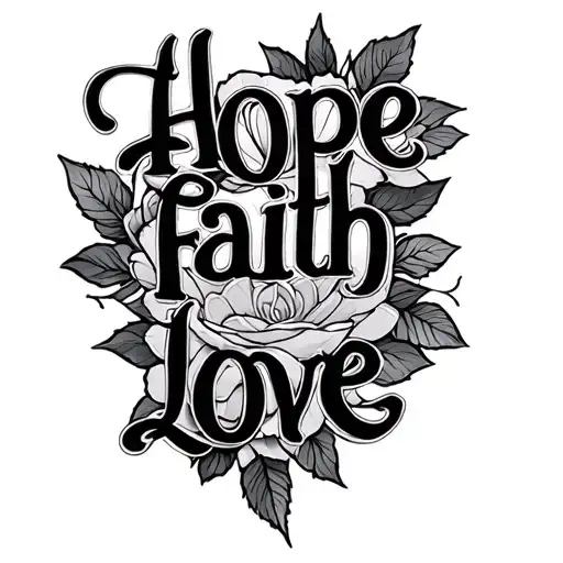 Hope Faith Love