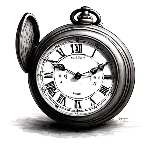 Stitch Inside A Pocket Watch