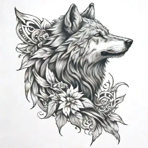 Tattoo That Match With Wolf