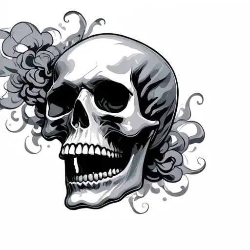 Skull And Smoke