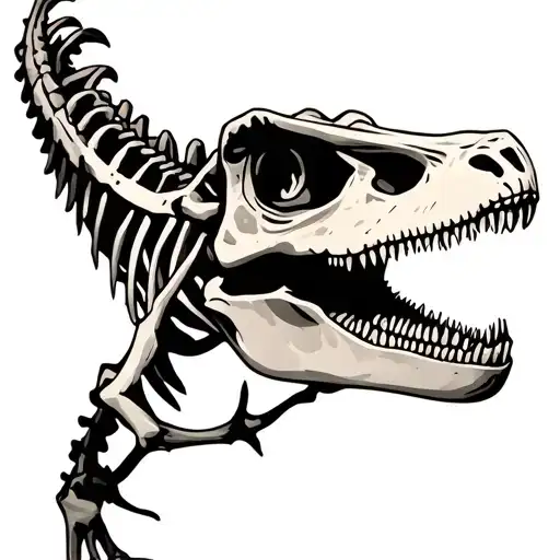 Velociraptor Skeleton