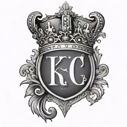 Royals Logo With The Number 5 Instead Of The Kc In The Middle