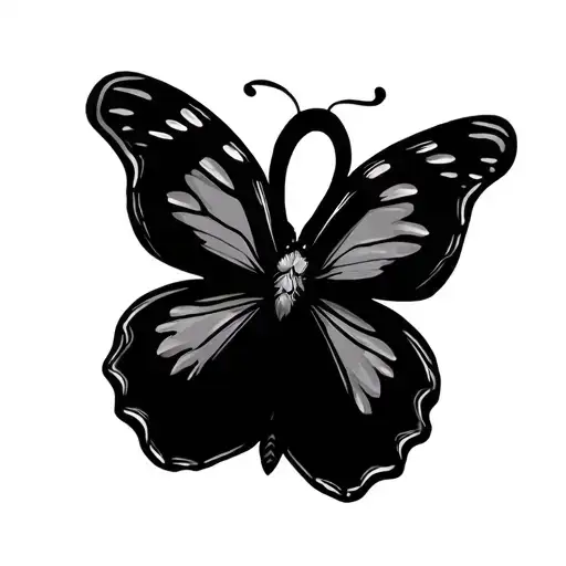 Paw Print Butterfly