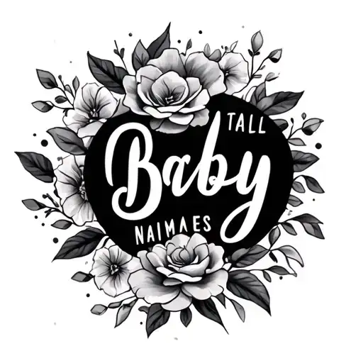 Baby Names Written