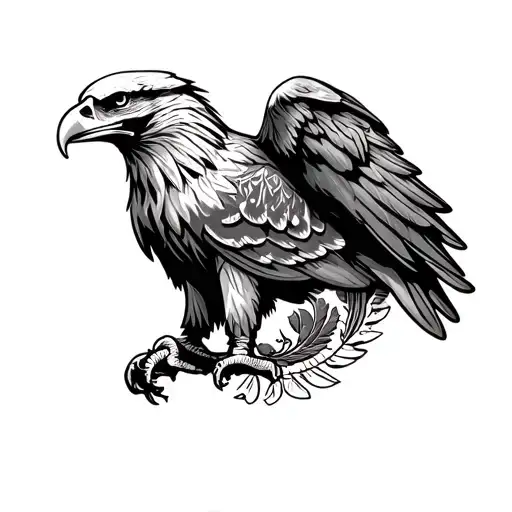 Eagle Of Mexico Calavera