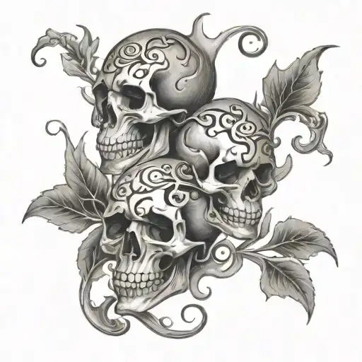 Tendril Snapdragon Skulls