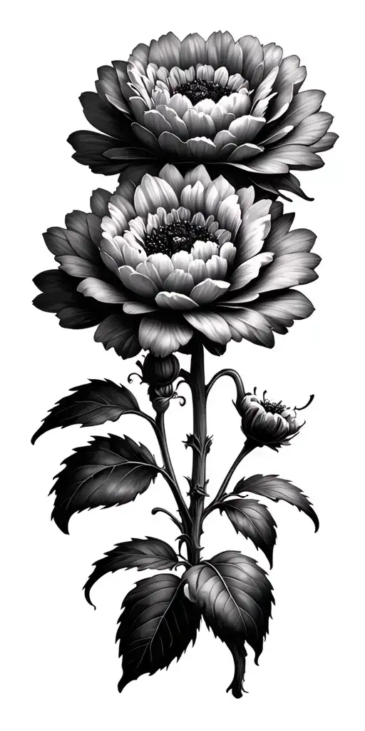 July November Birt Flower