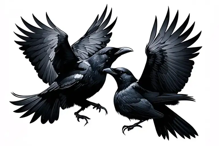 2 Crows Flying