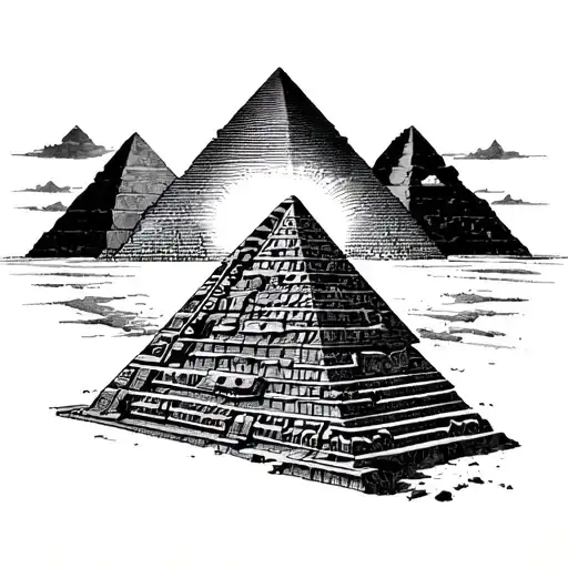 Egypt Culture Pyramid Sunset