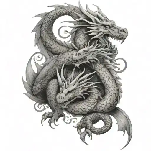 Mother Daughter Dragon