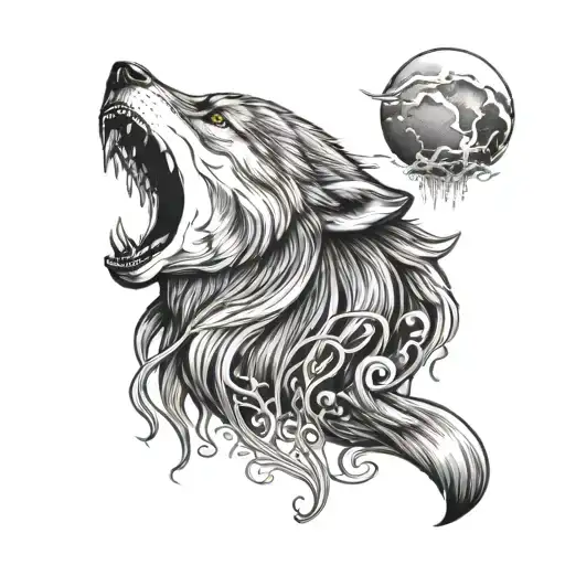 Wolf Howling Jellyfish