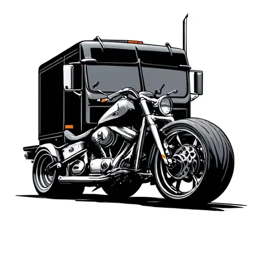 Truck And Bike