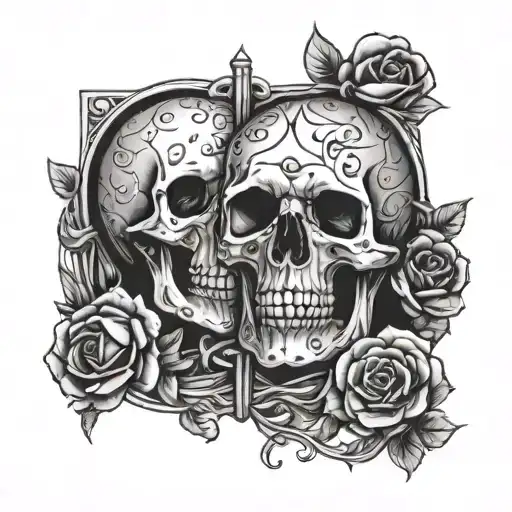 Skulls Tarot Carde