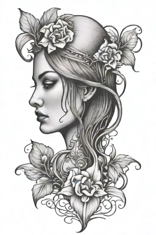 Bleeding Heart Female Face Morphing