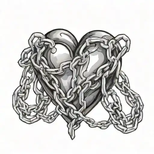 Heart Wrapped In Chains