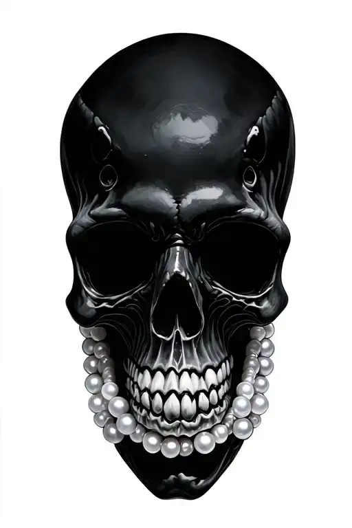 Skull Pearls Shark